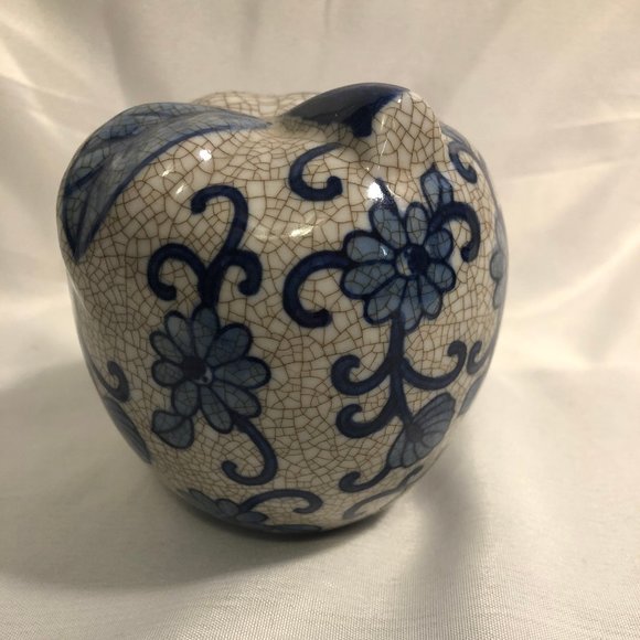 Other - Vintage Blue and Grey Apple